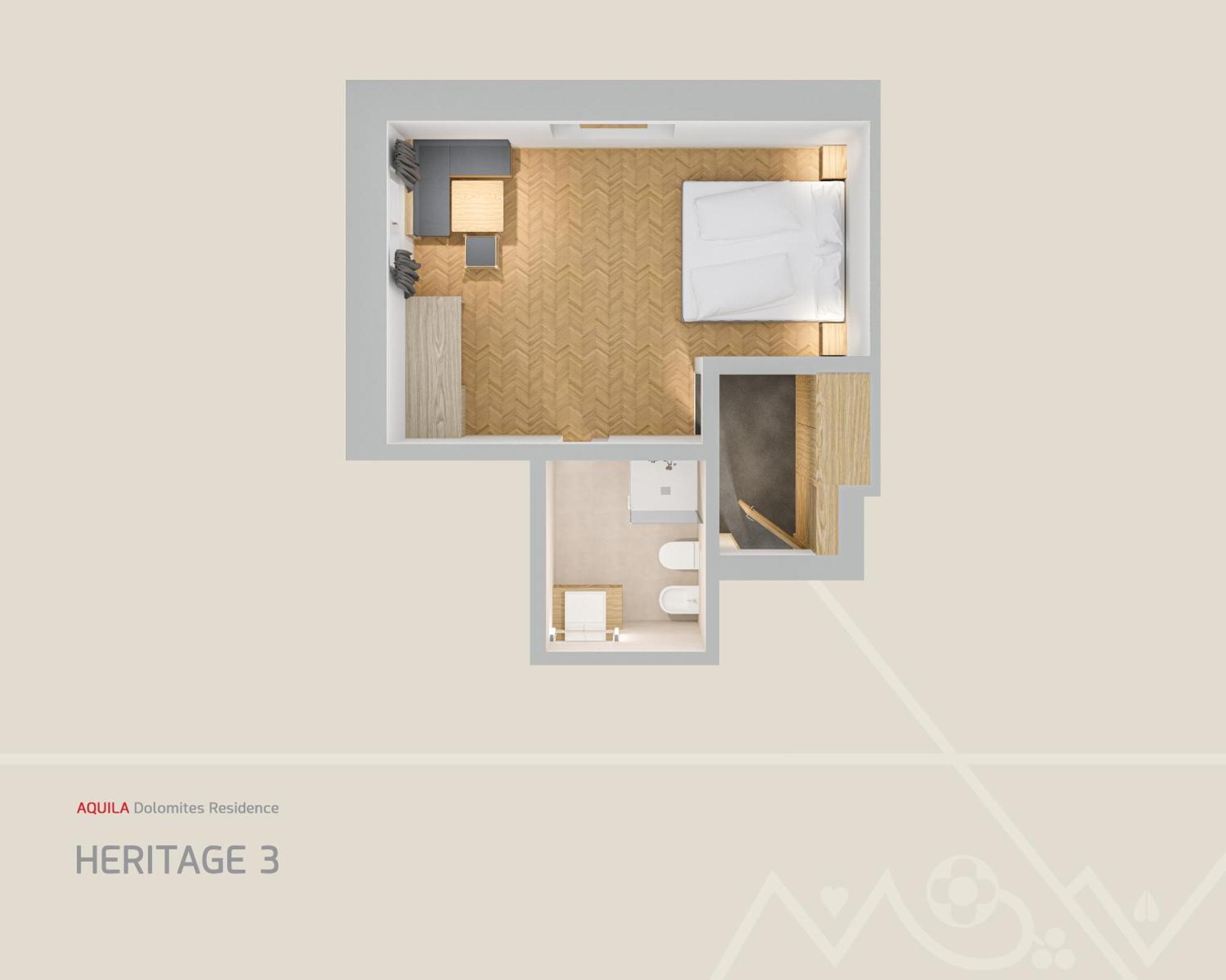 Aquila Dolomites Residence Ortisei Exteriér fotografie